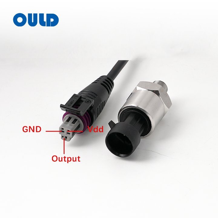 Universal Stainless Steel Oil Fuel Pressure Sensor 1/8 NPT With Connector 150psi Pressure Sensor/pressure Transmitter