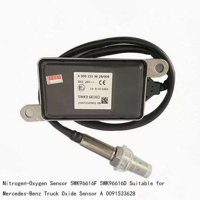 Nitrogen-Oxygen Sensor 5WK96616F 5WK96616D Suitable for Mercedes-Benz Truck Oxide Sensor a 0091533628
