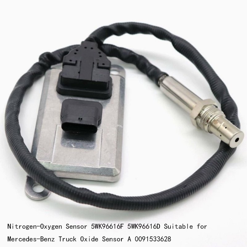 Nitrogen-Oxygen Sensor 5WK96616F 5WK96616D Suitable for Mercedes-Benz Truck Oxide Sensor a 0091533628