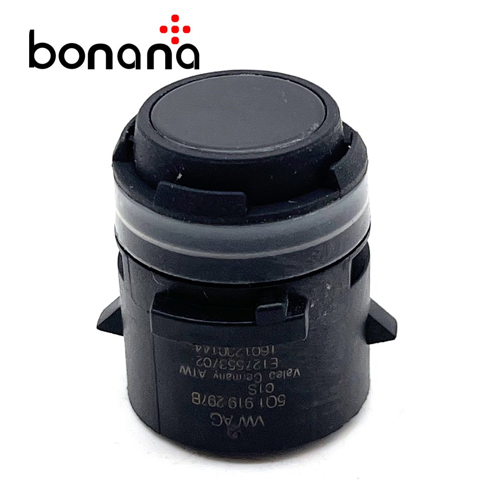 OEM for Audi PDC Bumper Parking Ultrasonic Sensor SIDE Position 5Q1919297B Black