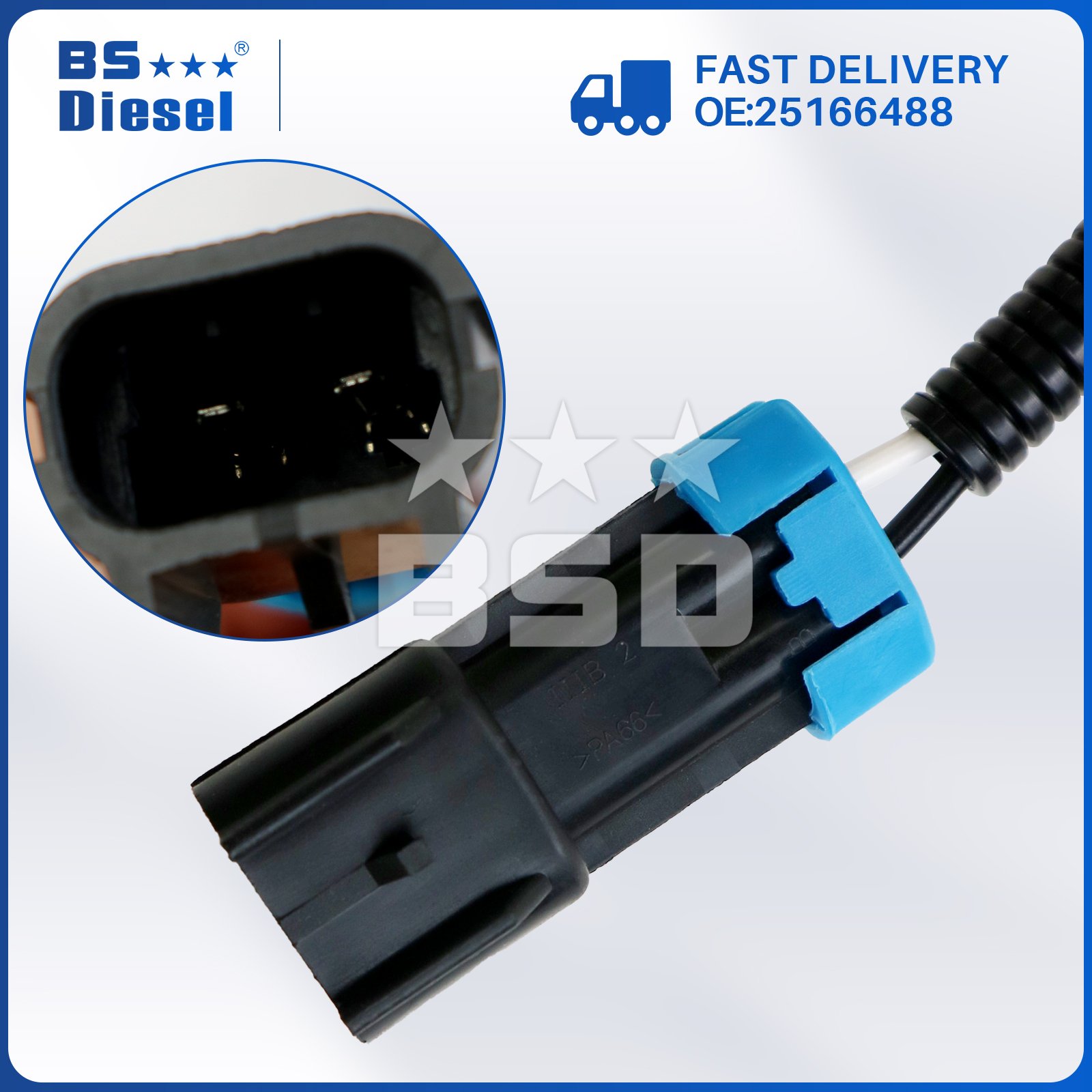 Diesel Engine Parts Auto Sensors Speed Sensor 25166488 for Volvo Mack Truck Parts