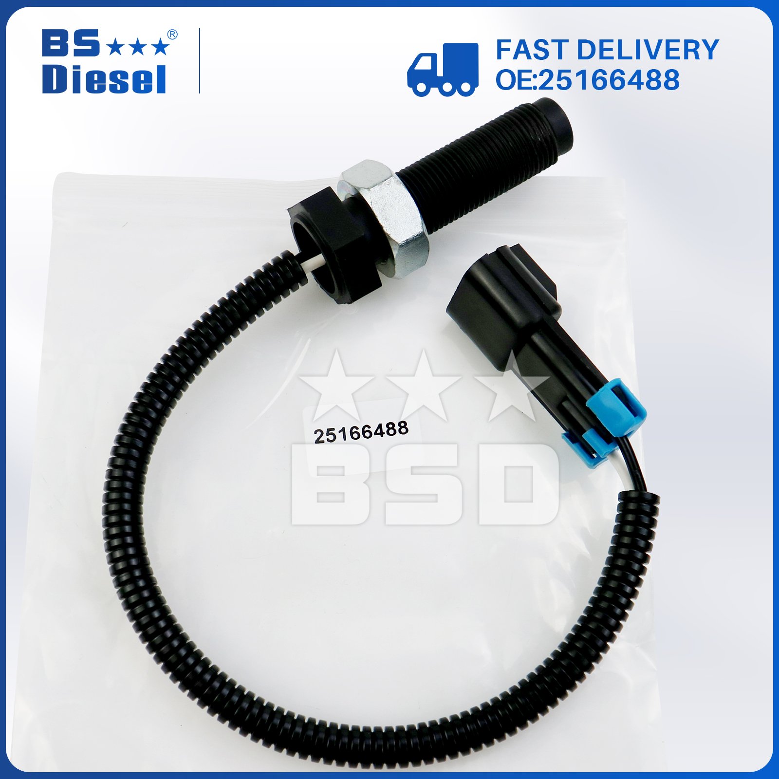 Diesel Engine Parts Auto Sensors Speed Sensor 25166488 for Volvo Mack Truck Parts