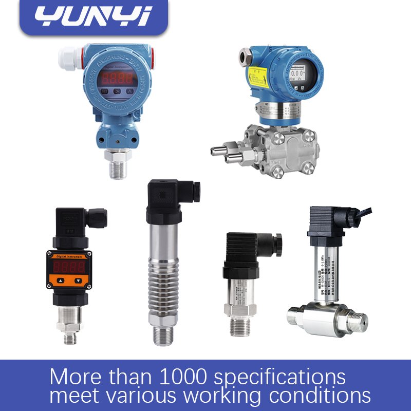 Yunyi Temperature And Pressure Transducer Hydrostatic Industrial Absolute 0-250Bar Air 4-20Ma Water Pressure Sensor