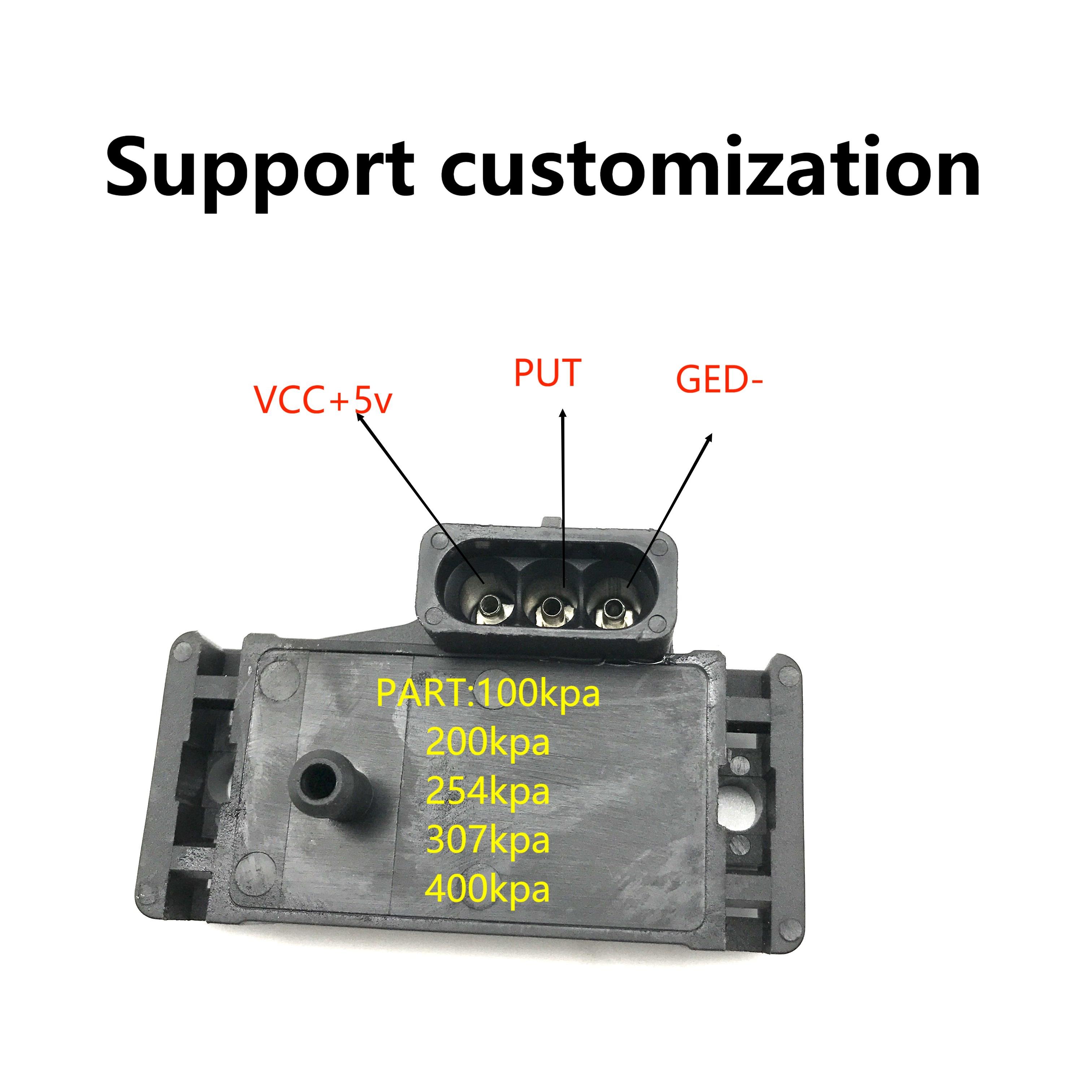 3 bar Map Sensor Kit 3bar 12223861 Gas Sensor 16040749 Pressure SensorIntake Pressure Sensor