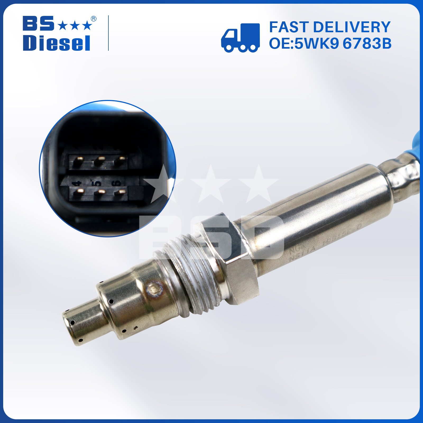 Wholesale Price Auto Spare Parts Nitrogen Oxygen Sensor 5WK9 6783B 51154080018 5WK96783B NOX Sensor for MAN TGX TGS TGL