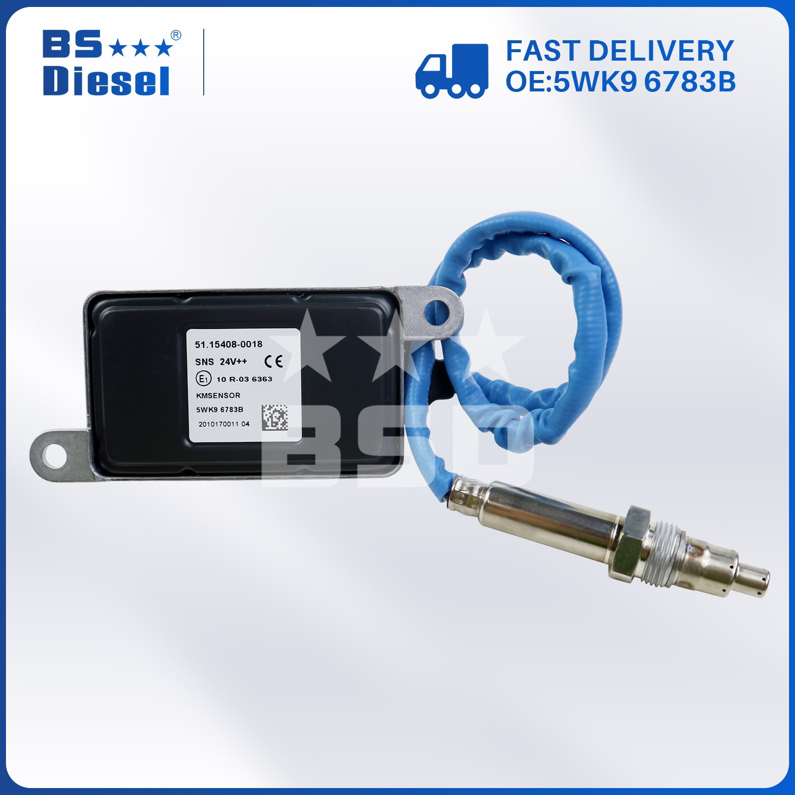 Wholesale Price Auto Spare Parts Nitrogen Oxygen Sensor 5WK9 6783B 51154080018 5WK96783B NOX Sensor for MAN TGX TGS TGL