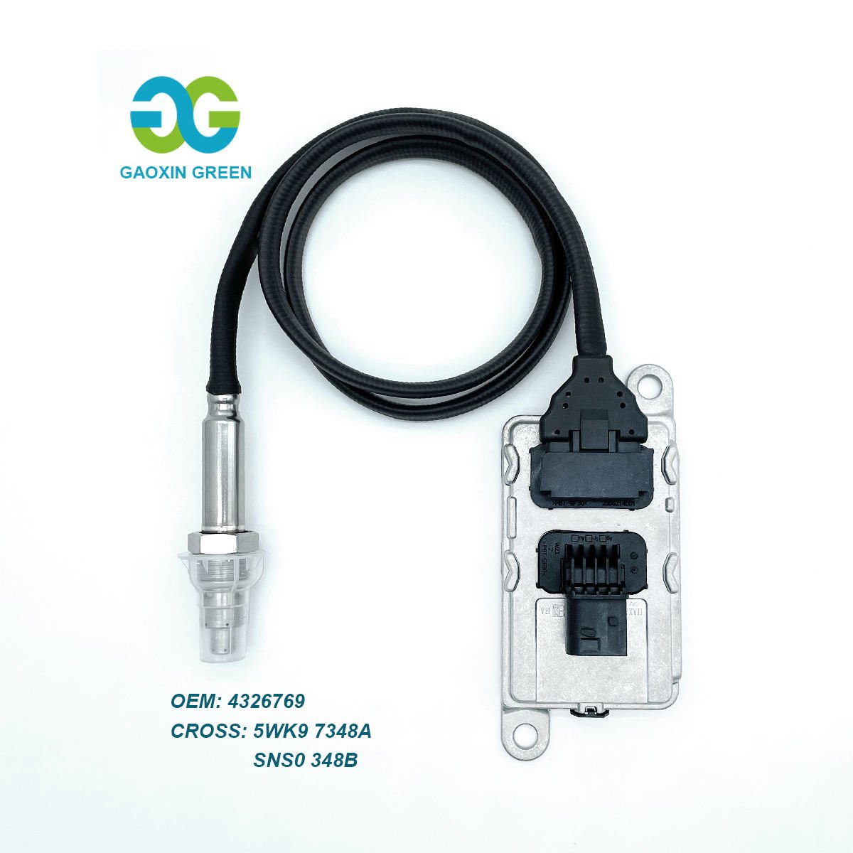 GAOXINSENS Car Sensors DC 24V Length 900mm 5WK97348A/4326769/SNS0348B Nox Sensor for CUMMINS