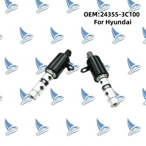 24355-3C100 New VVT Solenoid for Hyundai Kia 3.8L Left Engine Auto Sensors Variable Valve Timing