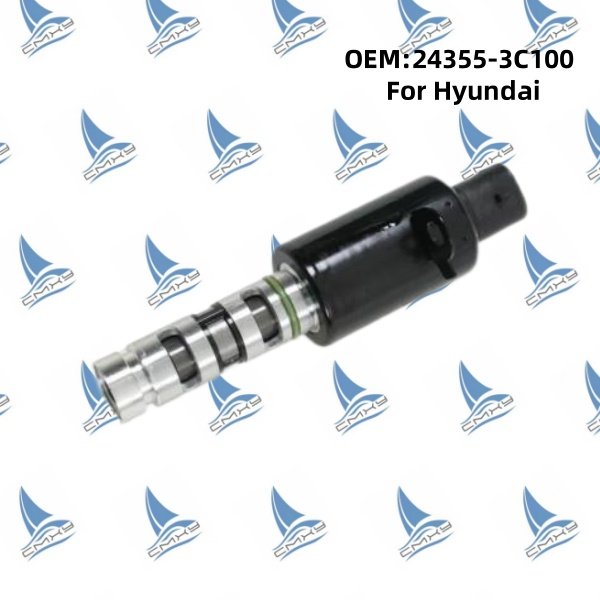 24355-3C100 New VVT Solenoid for Hyundai Kia 3.8L Left Engine Auto Sensors Variable Valve Timing