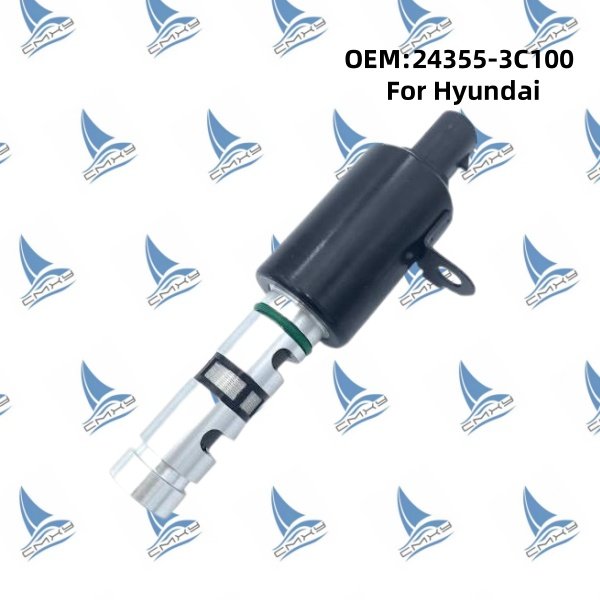 24355-3C100 New VVT Solenoid for Hyundai Kia 3.8L Left Engine Auto Sensors Variable Valve Timing