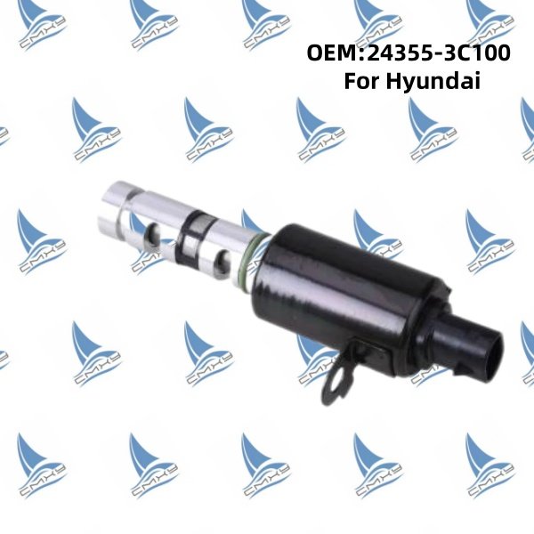 24355-3C100 New VVT Solenoid for Hyundai Kia 3.8L Left Engine Auto Sensors Variable Valve Timing