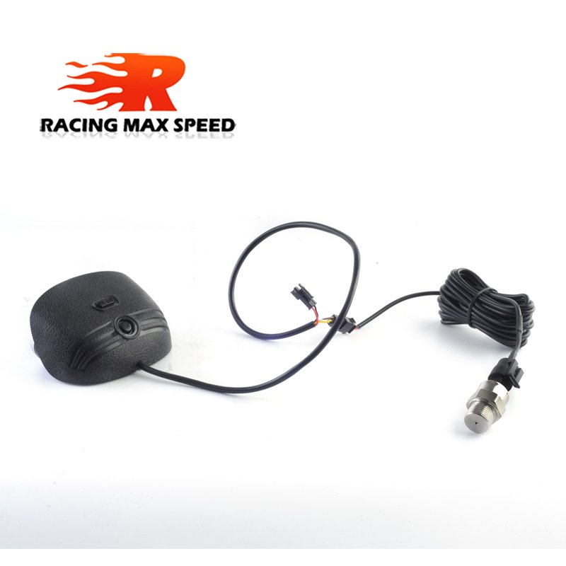Universal 12v/24v Truck Car Oil Pressure Gauge + Water Temperature Gauge Set Meter Sensor 10mm