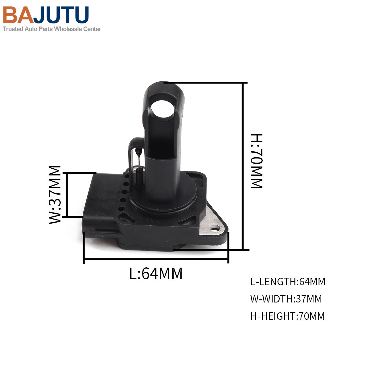Auto Sensors Mass Air Flow Sensor-Wholesale Price at BAJUTU for Mazda 3/5/6 Bt50 2.5 OE:ZL0113215,197408-0040,ZLY113215