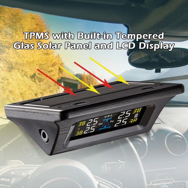 2025 New Arrival TPMS Android Tyre Pressure Monitoring System Wireless External Sensors