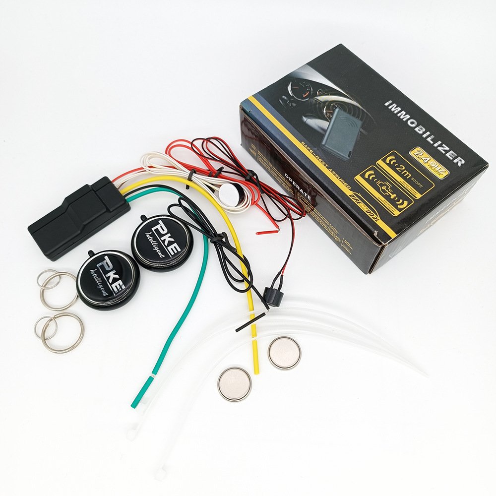 Universal Car Vehicle Security System Burglar Alarm Protection Anti-theft System CR2032 Battery 8Meter Sensor Anti-theft For Car