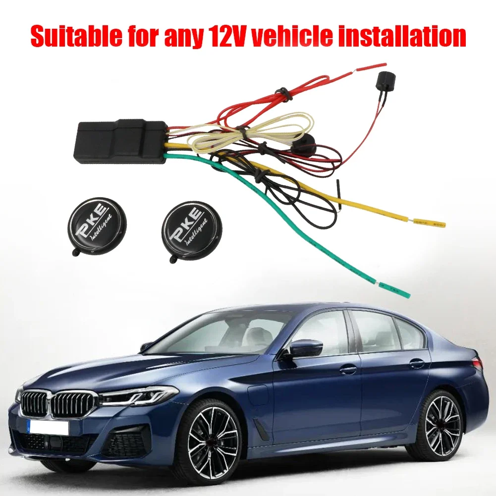 Universal Car Vehicle Security System Burglar Alarm Protection Anti-theft System CR2032 Battery 8Meter Sensor Anti-theft For Car