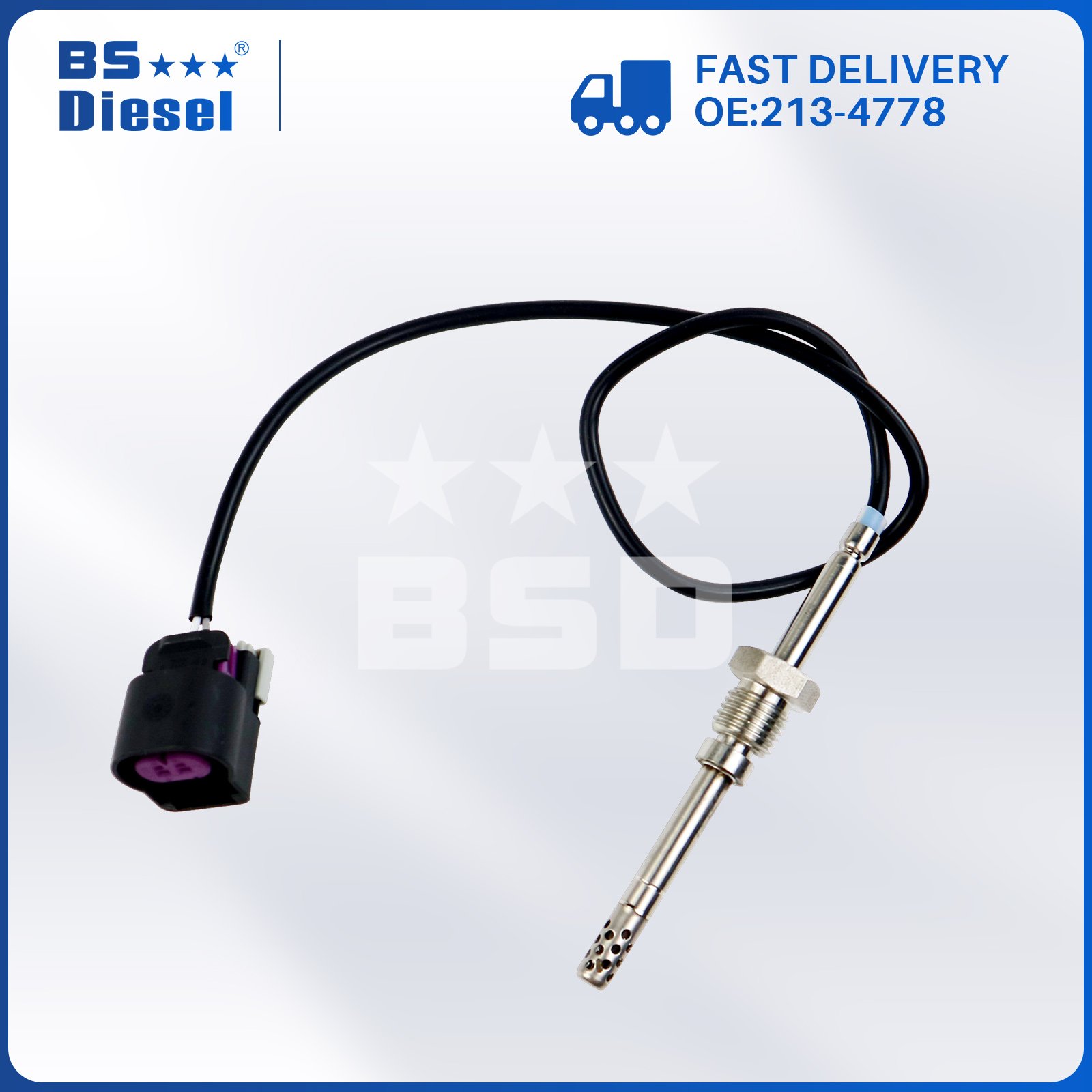 Automotive Parts Car Sensors Exhaust Gas Temperature Sensor 12643246 EGT Sensor 213-4778 for Vehicle Parts