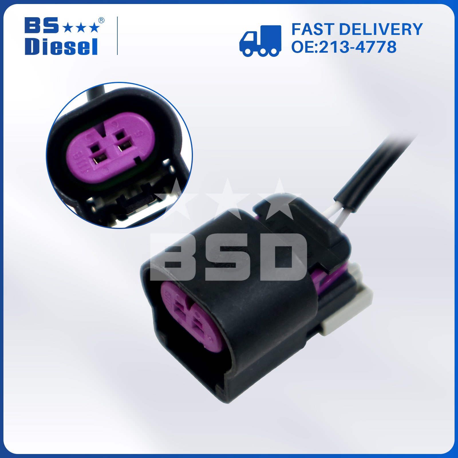 Automotive Parts Car Sensors Exhaust Gas Temperature Sensor 12643246 EGT Sensor 213-4778 for Vehicle Parts