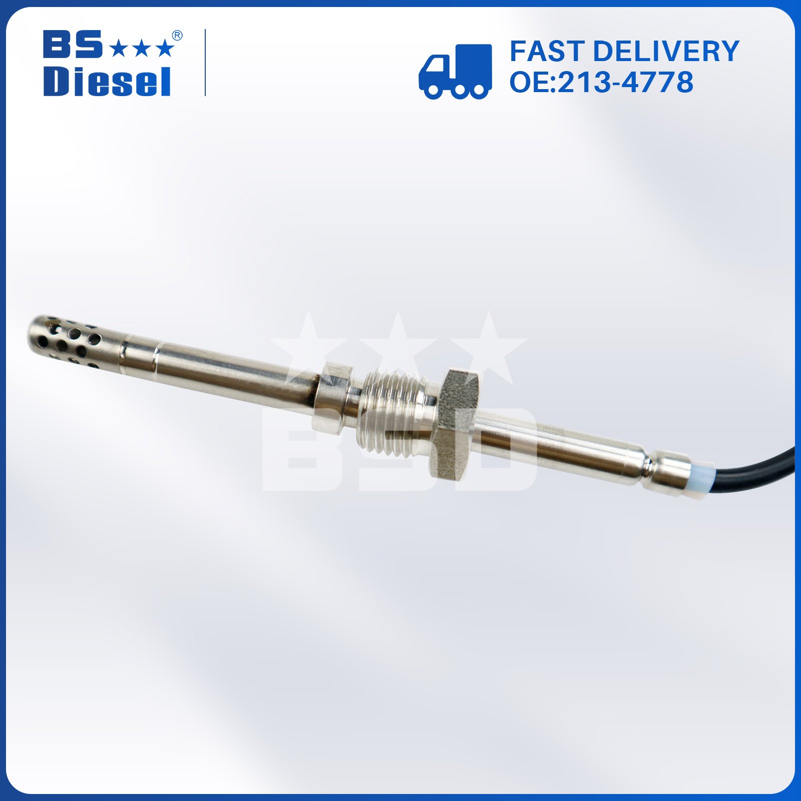 Automotive Parts Car Sensors Exhaust Gas Temperature Sensor 12643246 EGT Sensor 213-4778 for Vehicle Parts