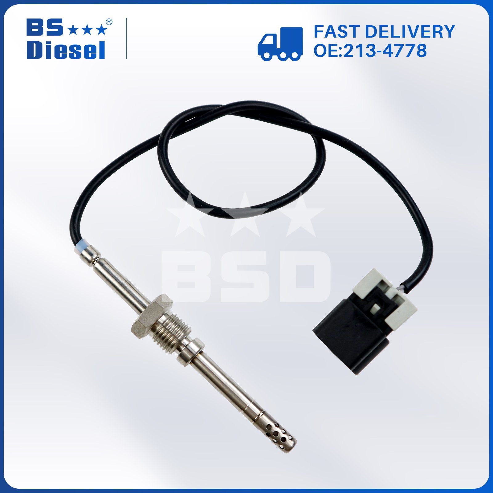 Automotive Parts Car Sensors Exhaust Gas Temperature Sensor 12643246 EGT Sensor 213-4778 for Vehicle Parts