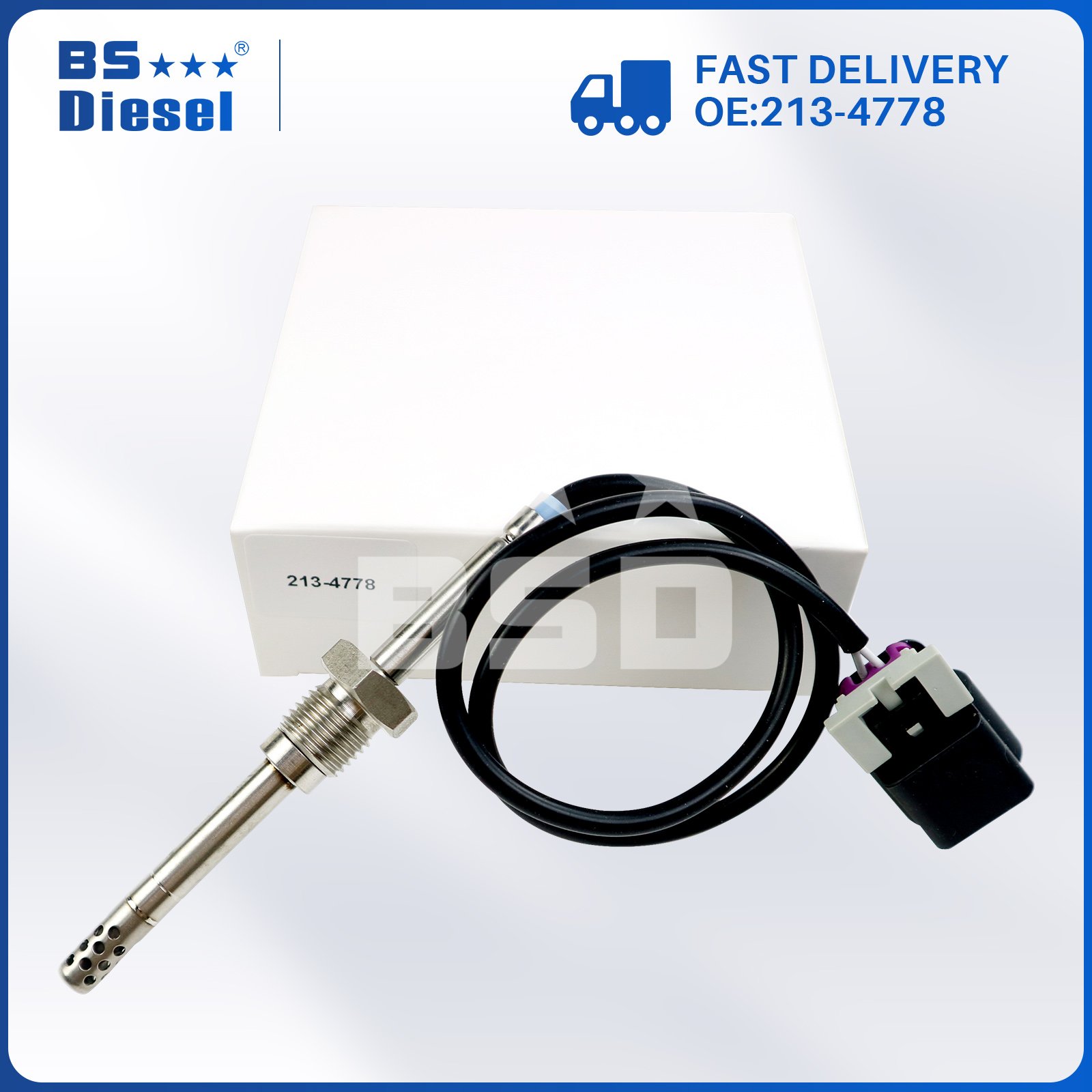 Automotive Parts Car Sensors Exhaust Gas Temperature Sensor 12643246 EGT Sensor 213-4778 for Vehicle Parts