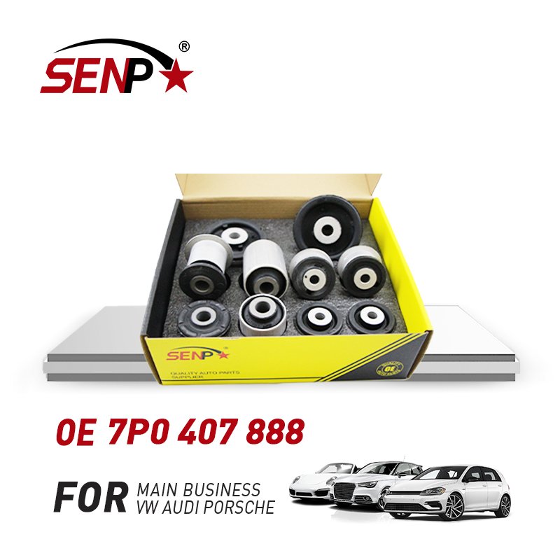 Senpei Auto Parts Wholesale High Quality New Control Arm Suspension Bushing Kit/Ten for Audi Q7 OEM 7P0 407 888