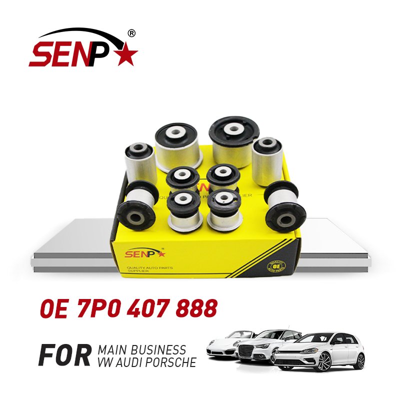 Senpei Auto Parts Wholesale High Quality New Control Arm Suspension Bushing Kit/Ten for Audi Q7 OEM 7P0 407 888