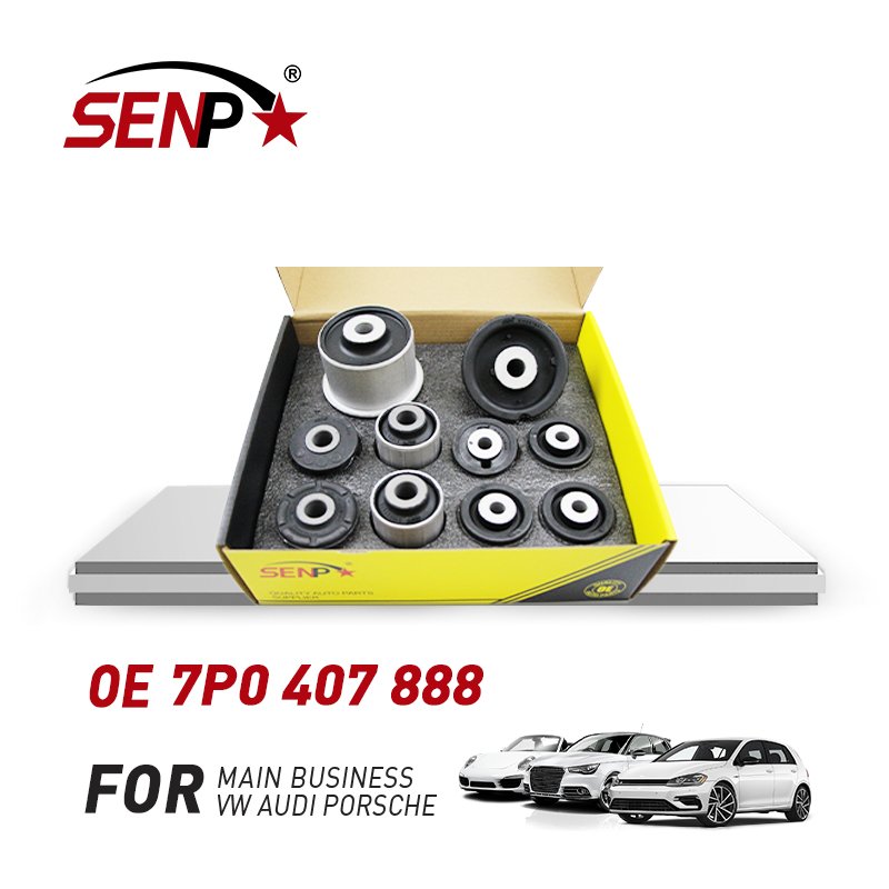 Senpei Auto Parts Wholesale High Quality New Control Arm Suspension Bushing Kit/Ten for Audi Q7 OEM 7P0 407 888