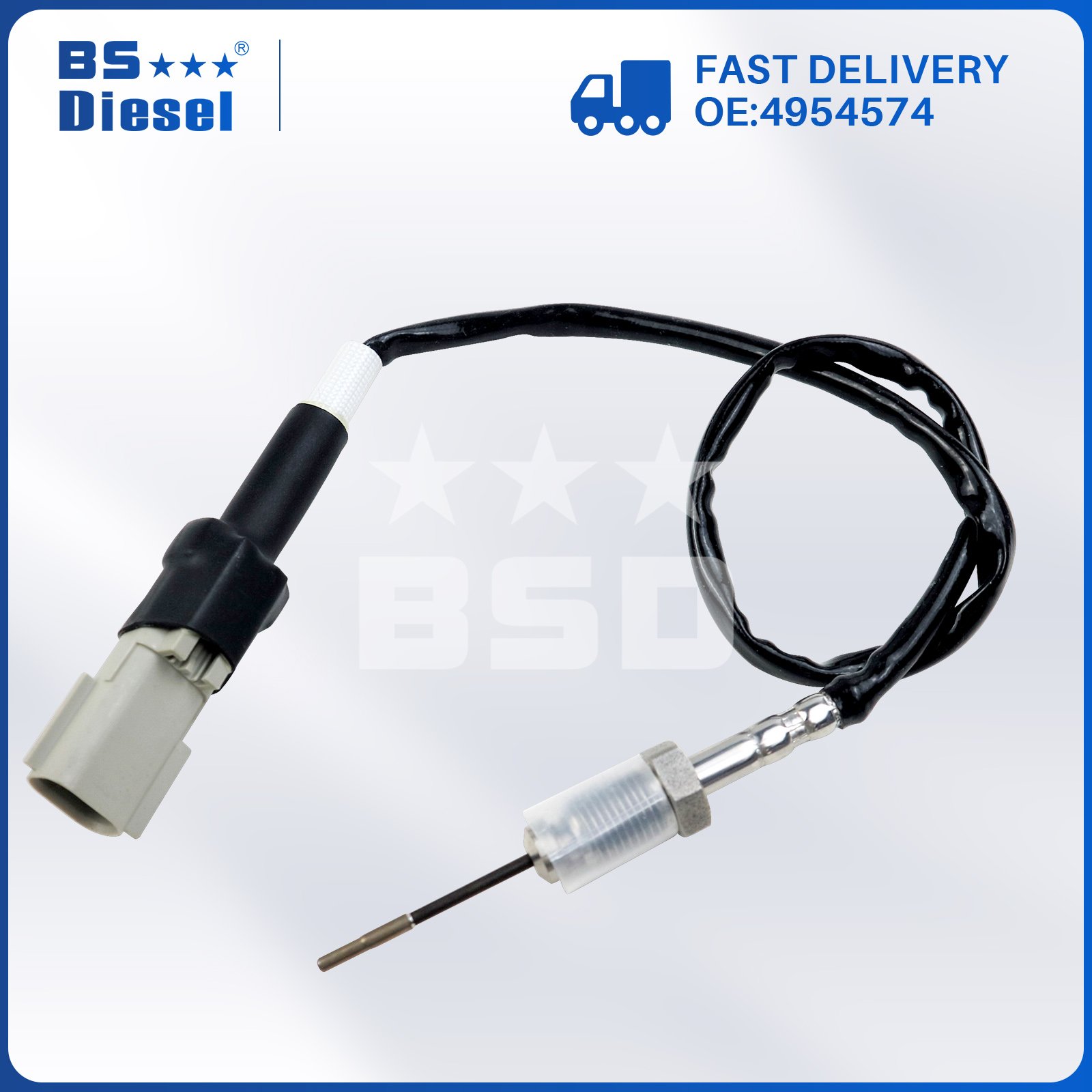 Wholesale Price Car Sensors Exhaust Gas Temperature Sensor 2596654C1 4954574 EGT Sensor for Cummins ISM M11 M11 Diesel Engine
