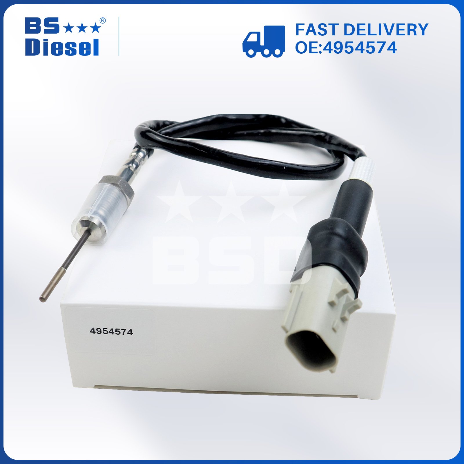 Wholesale Price Car Sensors Exhaust Gas Temperature Sensor 2596654C1 4954574 EGT Sensor for Cummins ISM M11 M11 Diesel Engine