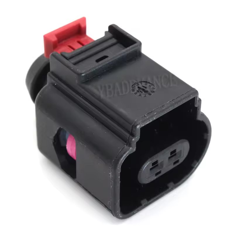 8K0973702D FEP 2 Pin/Way Female Water Temperature Sensor Plug Connector 6-1670587-1 For Audi VW