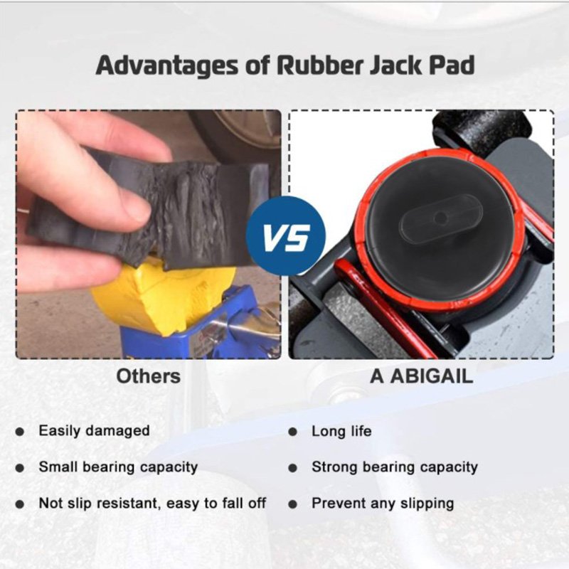 Auto parts 4pcs Jack Pad Jacking Lift Pad for Chevrolet Corvette C5 C6 C7, Rubber Jack Point Pad Sturdy Adapter