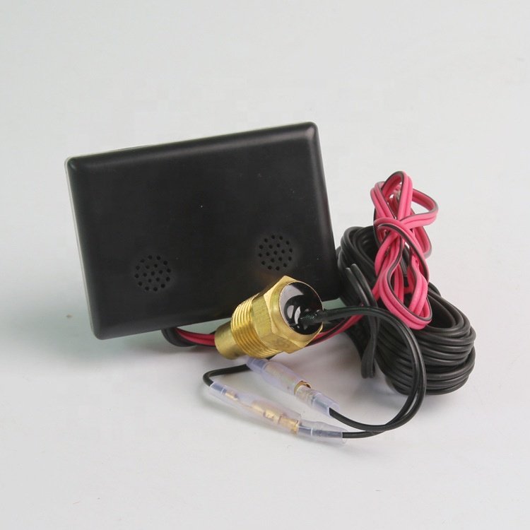 12V/24V 2 in 1 Universal Car Digital Water Temperature Gauge Voltmeter Gauge Digital Current Meter Voltmeter With Sensor Head
