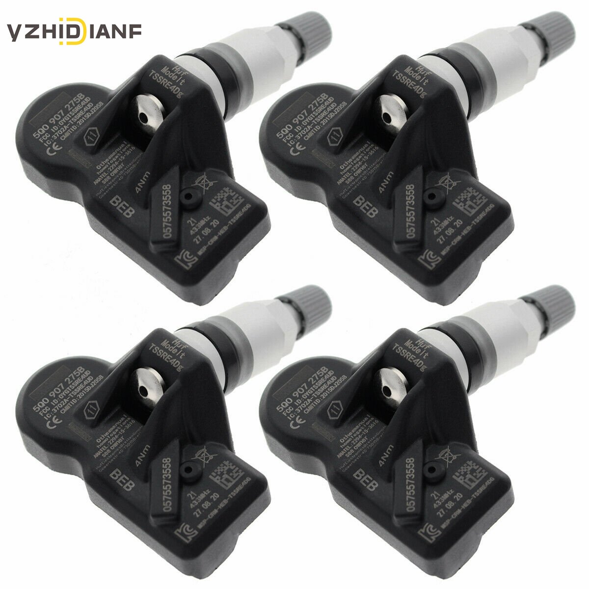 TPMS Tire pressure monitoring sensor 5Q0907275B 5Q0907275 For VW EOS Golf Passat Jetta T-Roc Tiguan