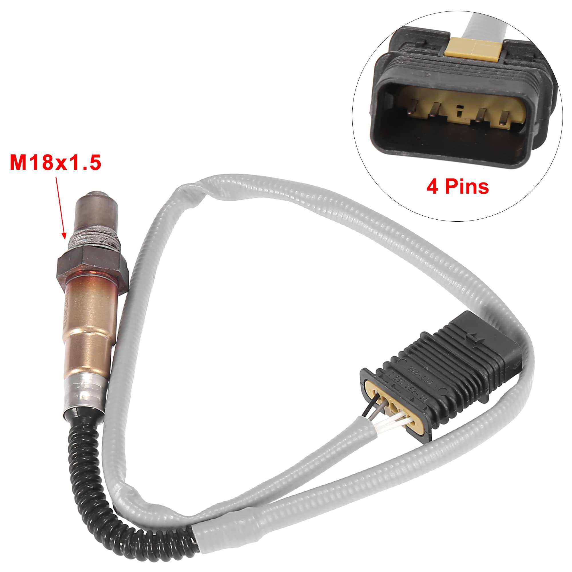 Hot Sale Auto Parts Rear O2 Oxygen Sensor Sensores De Oxigeno 11787589475 0258010162 for BMW X3 F25 XDrive28i 2011-2017