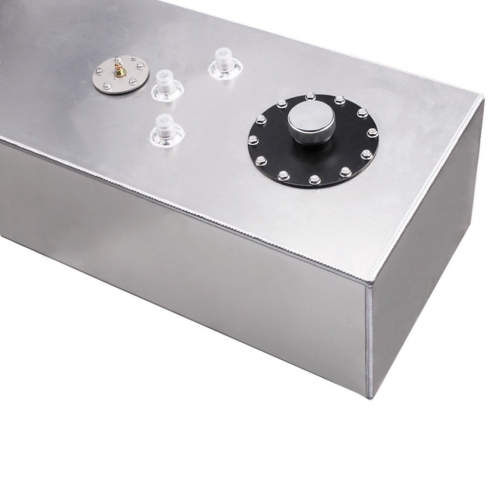 Aluminum Fuel Cell Tank 52L Billet Aluminium Fuel Surge Tank With Sensor