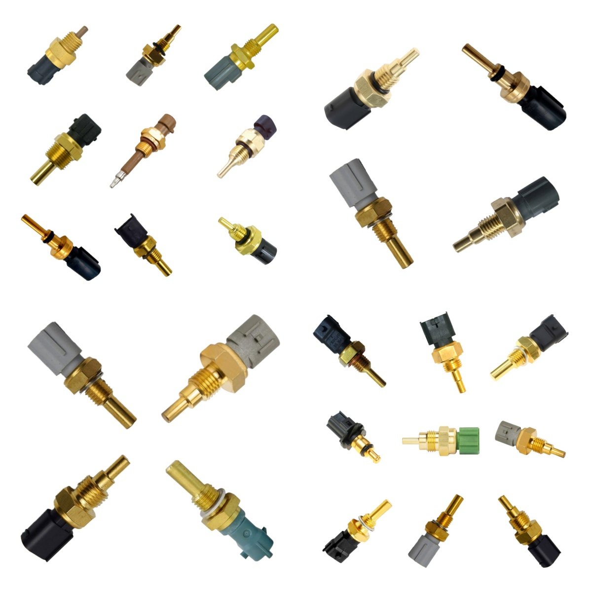 Genuine Engine Coolant Auto Water Temperature Sensor for Ford OEM 7M51-12A648-BA