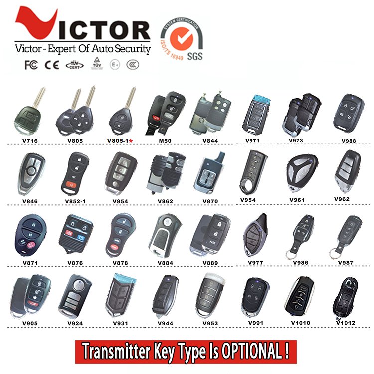 Upgrade Car Alarm System with Ultrasonic Sensor or Shocking Sensor Optional