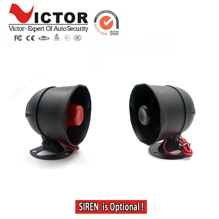 Upgrade Car Alarm System with Ultrasonic Sensor or Shocking Sensor Optional