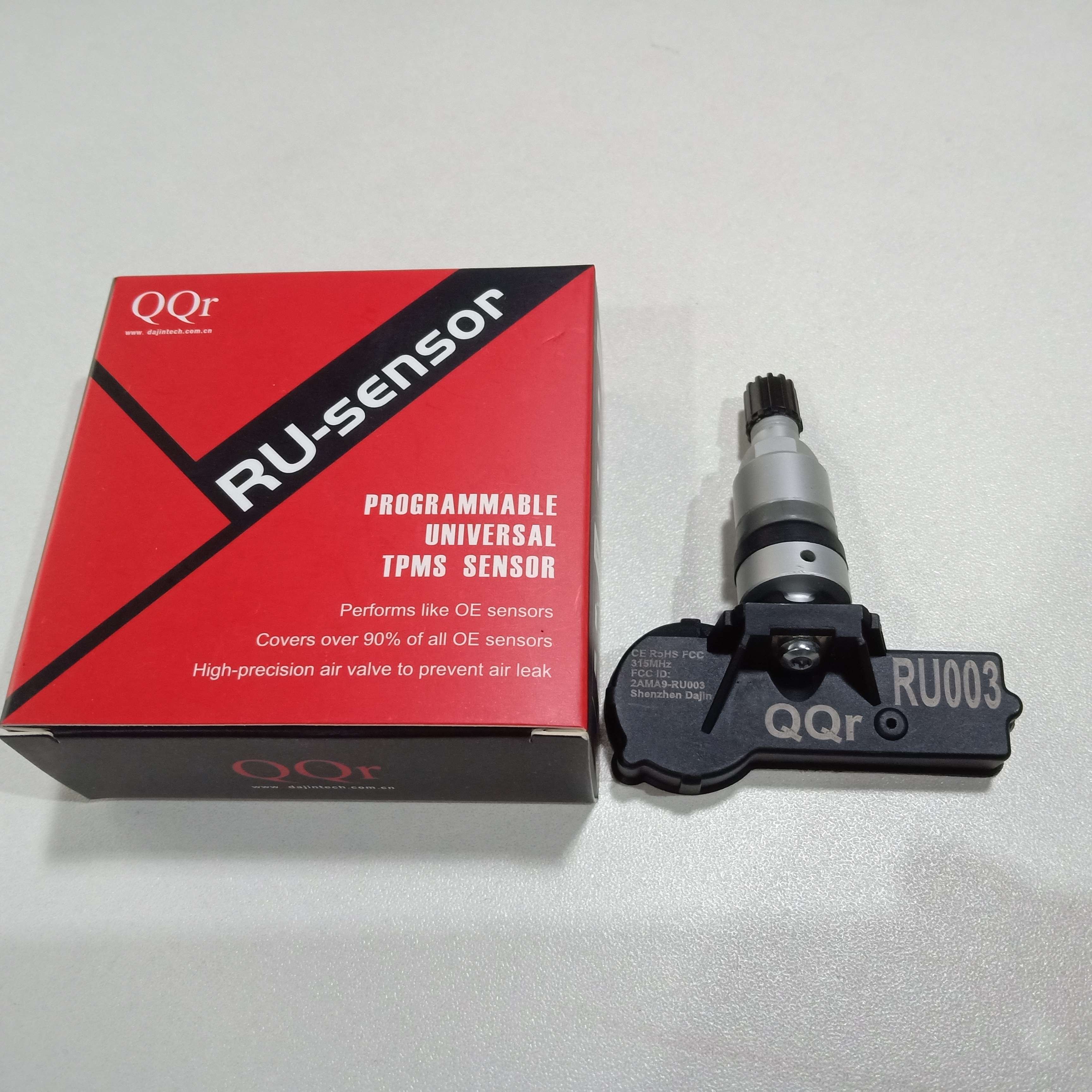 Tire Pressure Sensor 315/ 433mhz Two-In-One Programmable Universal Aluminum Alloy Foreign Trade Wholesale