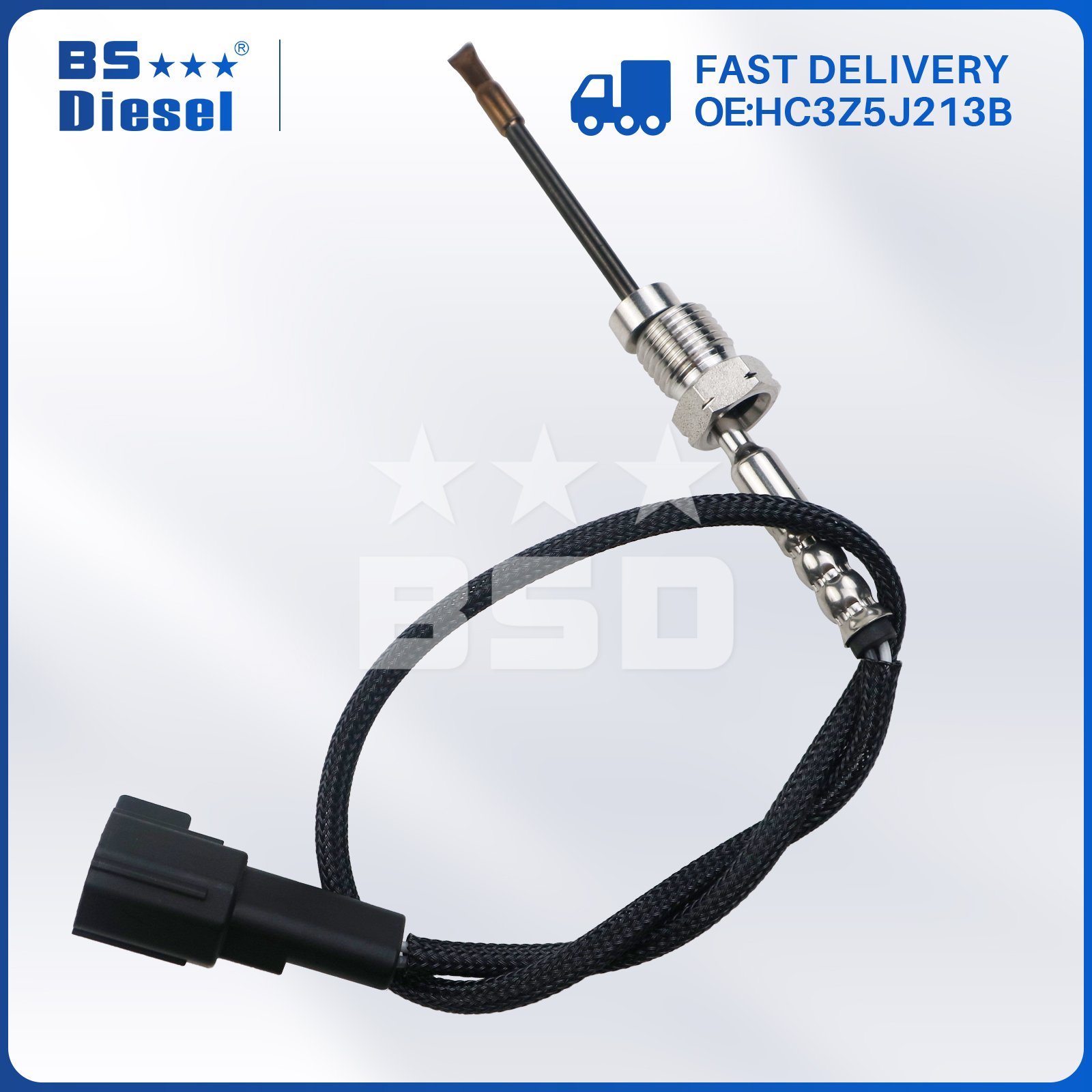 SCR Parts Auto Spare Parts Exhaust Gas Temperature Sensor HC3Z5J213B EGT Sensor 27310385 for Ford F-250 Super Duty