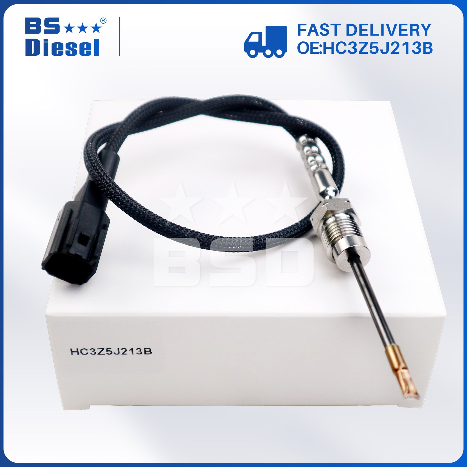 SCR Parts Auto Spare Parts Exhaust Gas Temperature Sensor HC3Z5J213B EGT Sensor 27310385 for Ford F-250 Super Duty