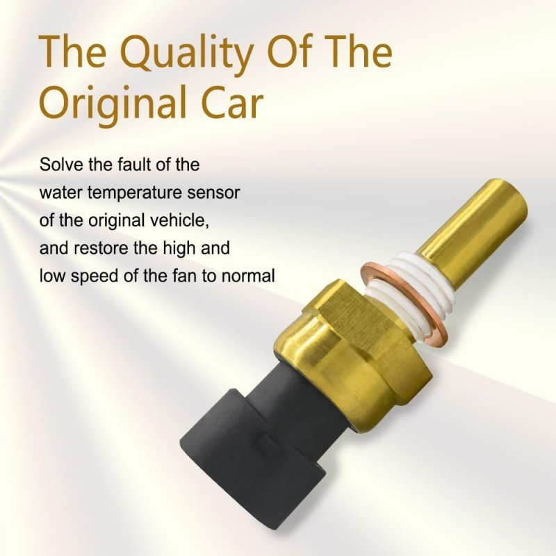 High Quality New 12608814 Coolant Temperature Sensor for Cadillac CTS V-Series Buick Chevrolet Pontiac GMC Isuzu Daewoo Autos