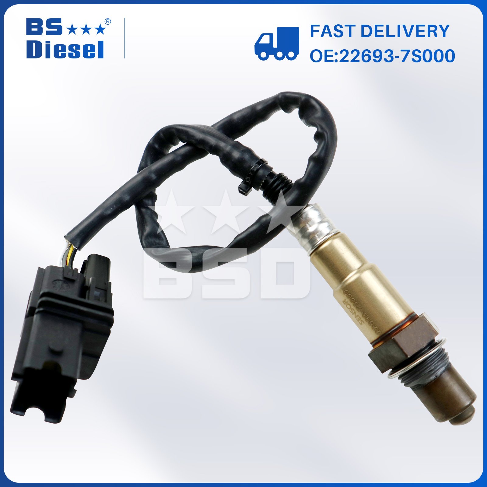 Lambda Sensor 226937S000 O2 Oxygen Sensor 22693-7S000 for 2004-2007 Armada Titan 5.6L 2005-2007 Frontier Pathfinder Xterra 4.0L
