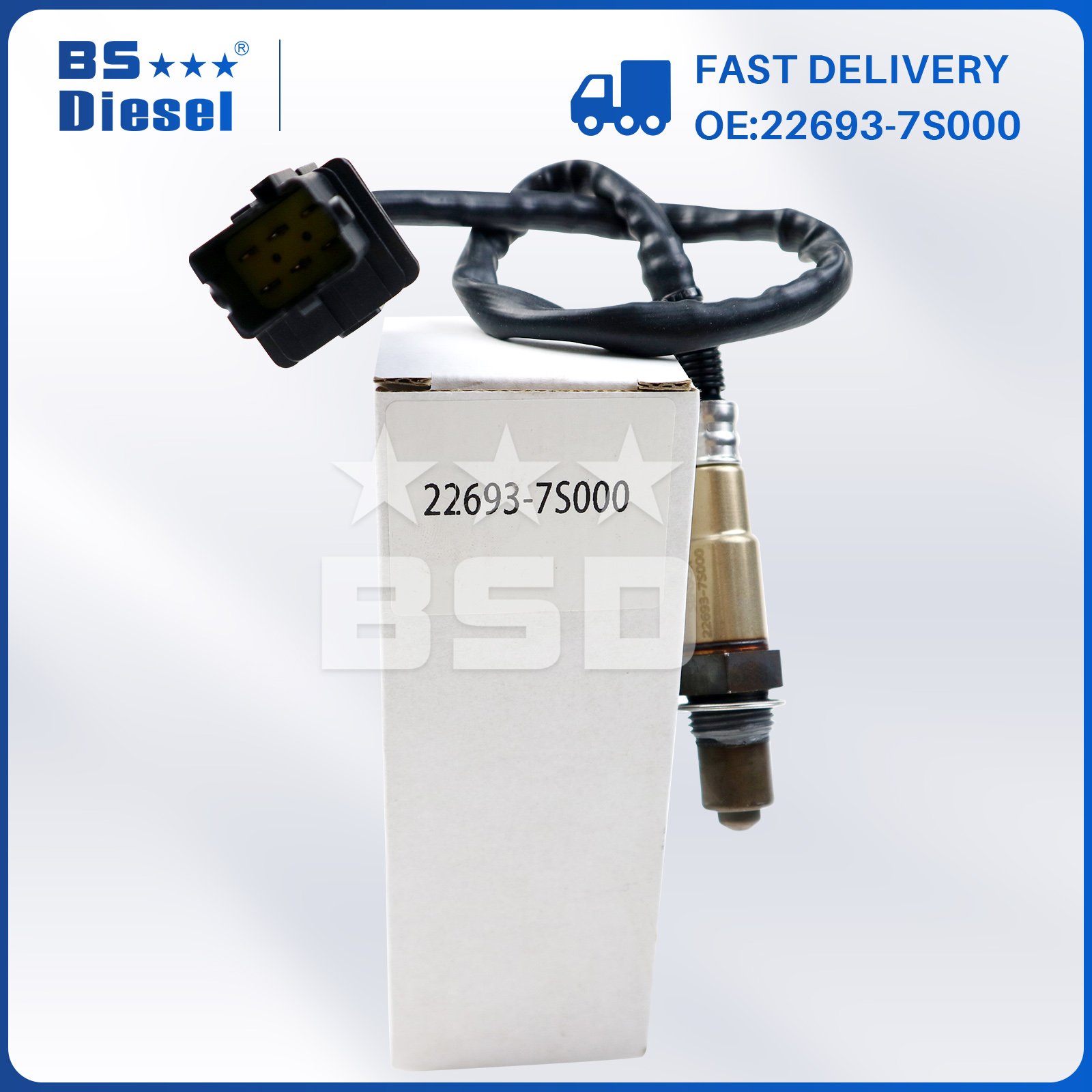 Lambda Sensor 226937S000 O2 Oxygen Sensor 22693-7S000 for 2004-2007 Armada Titan 5.6L 2005-2007 Frontier Pathfinder Xterra 4.0L