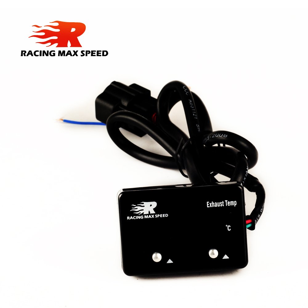 Auto 1/8 npt sensor digital exhaust temperature gauge red display,digital temperature meter waterproof