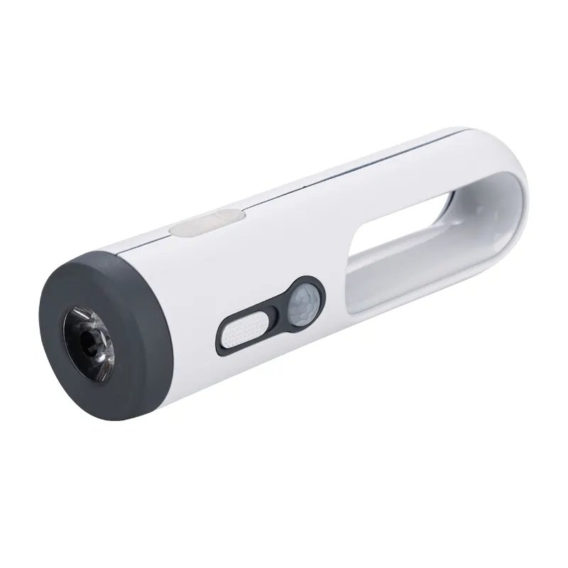 Rechargeable LED Night Light with PIR Sensor Automatic Induction Motion Lamp Waterproof ABS Body USB Charging Torch Light
