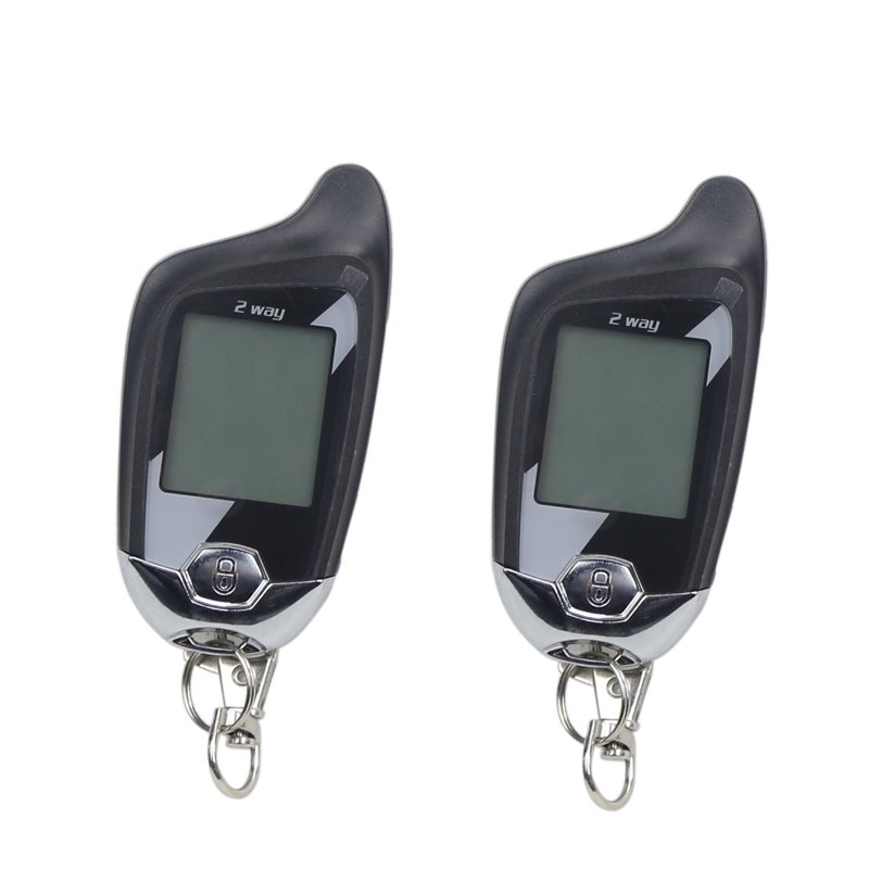 Auto Burglar Electronics LCD Screen Alarmas Para Autos 2 Way Car Alarm System with Vibration Alarm