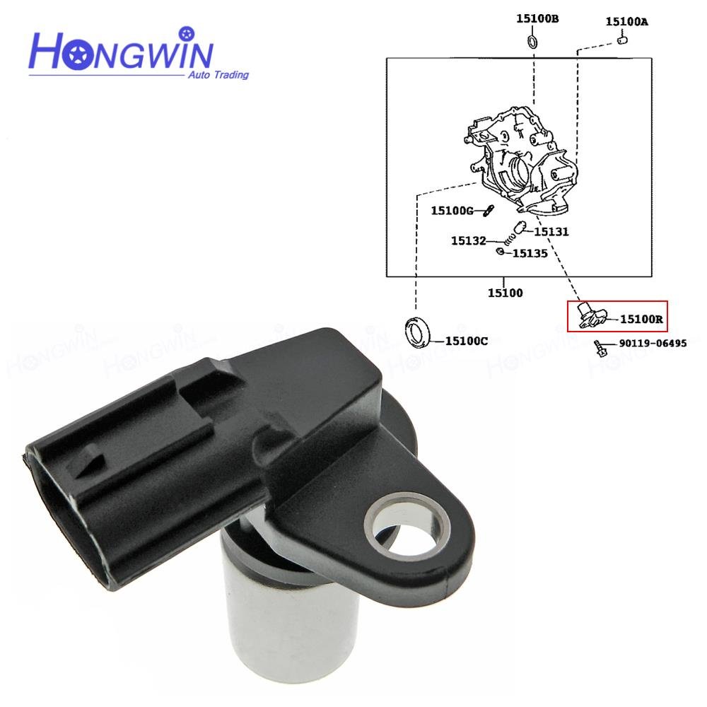 For Toyota 4Runner Sequoia Tundra Lexus GS400 GX470 LS400 LX470 4.0 4.3L 4.7L Crankshaft Position Sensor 90919-05035,90919-A5001
