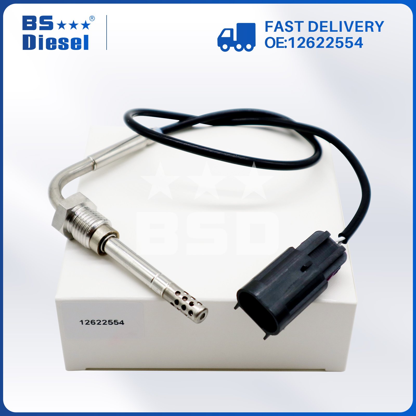Auto Spare Parts Exhaust Gas Temperature Sensor 2134694 EGT Sensors 12622554 for Chevy Chevrolet 2011-2016 Silverado 2500 3500